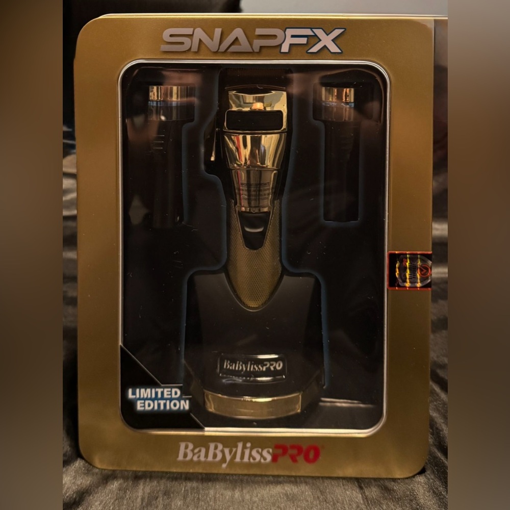 BaByliss Pro SnapFX Limited Edition Grooming Tool - Gold and Black